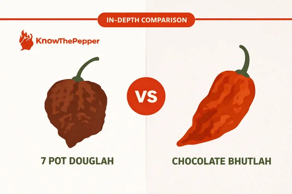 7 Pot Douglah vs Chocolate Bhutlah: What's the Difference?