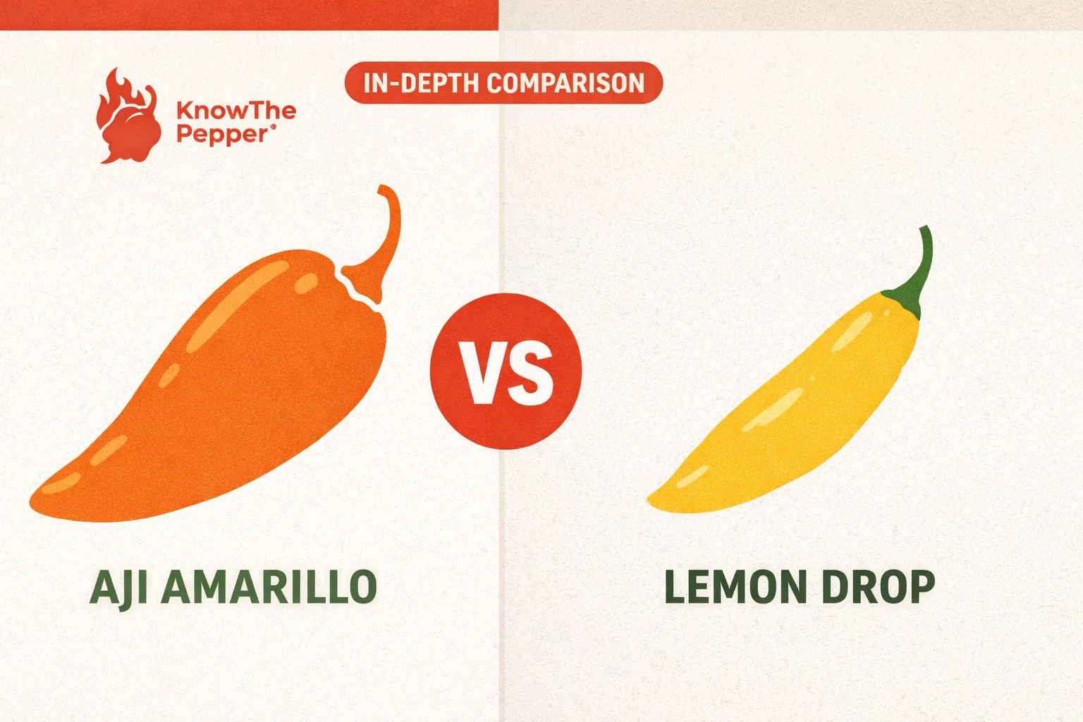 Aji Amarillo vs Lemon Drop comparison