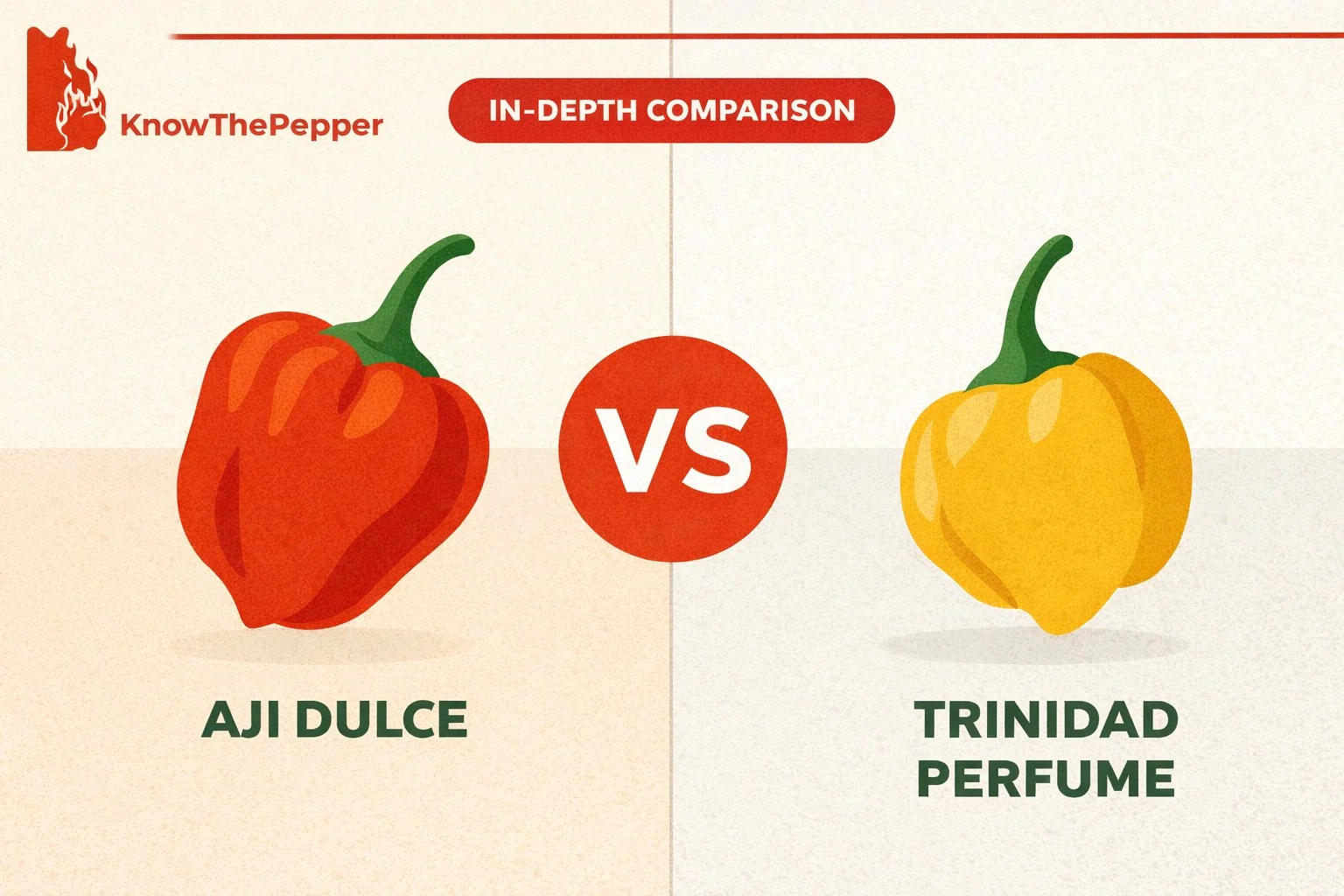 Aji Dulce vs Trinidad Perfume comparison