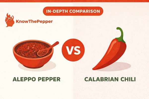Aleppo Pepper vs Calabrian Chili: Key Differences Explained