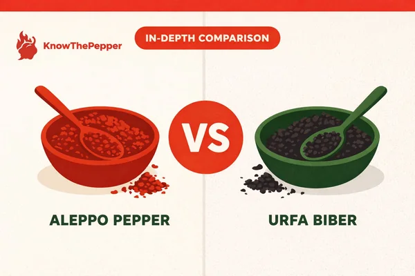 Aleppo Pepper vs Urfa Biber Showdown: Heat, Flavor & Uses