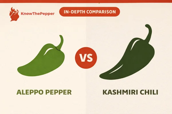 Aleppo vs Kashmiri: Heat, Flavor & Uses