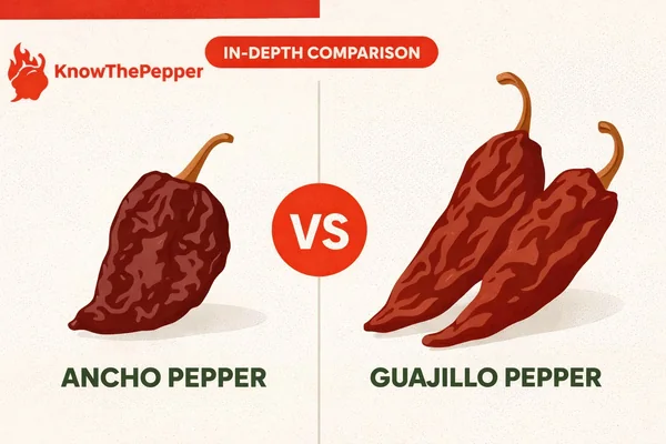 Ancho Pepper vs Guajillo Pepper: Key Differences Explained