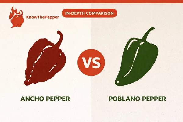 Ancho Pepper vs Poblano Pepper: Key Differences Explained