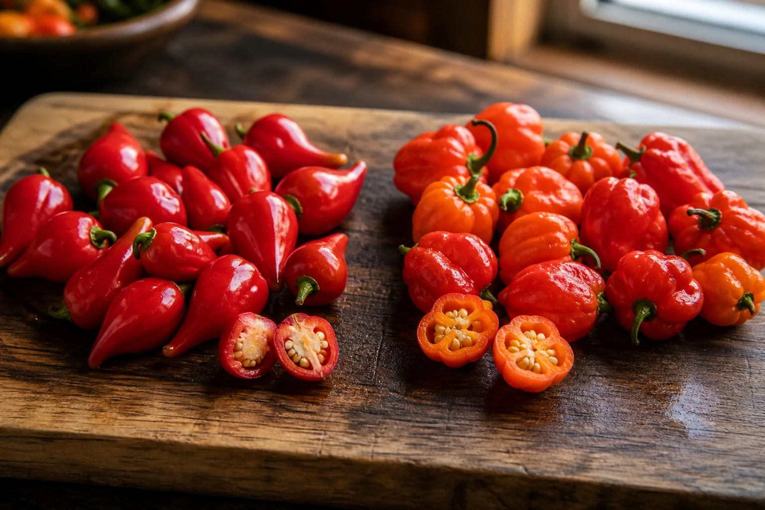 Biquinho Pepper vs Aji Dulce comparison