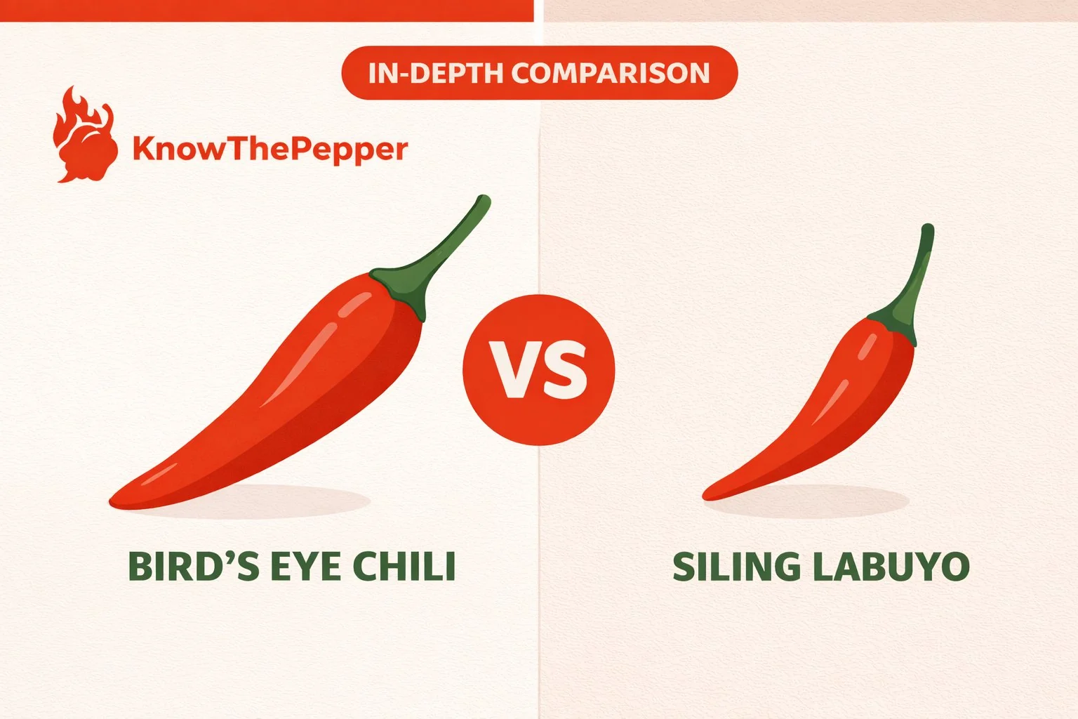 Labuyo Types/sizes Bird's Eye vs Siling Labuyo: Generic Name or Filipino Chile?
