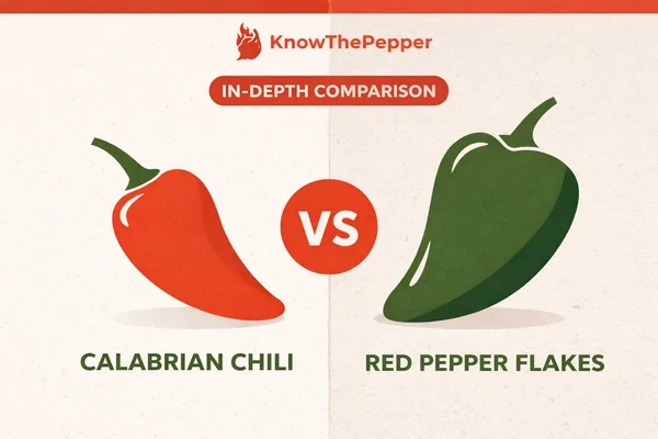 Calabrian Chili vs Red Pepper Flakes: Key Differences
