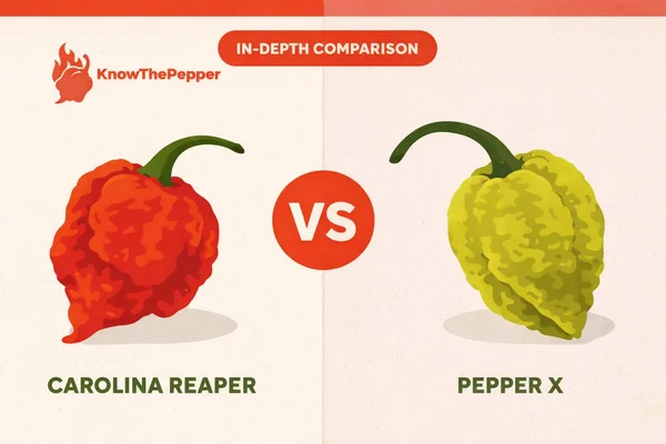 Carolina Reaper vs Pepper X Showdown: Heat, Flavor & Uses