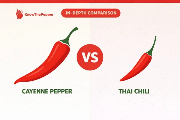 Cayenne Pepper vs Thai Chili: Which Pepper Should You Use?