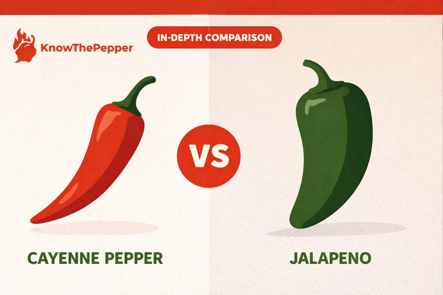 Cayenne vs Jalapeño: Heat Levels & When to Use Each