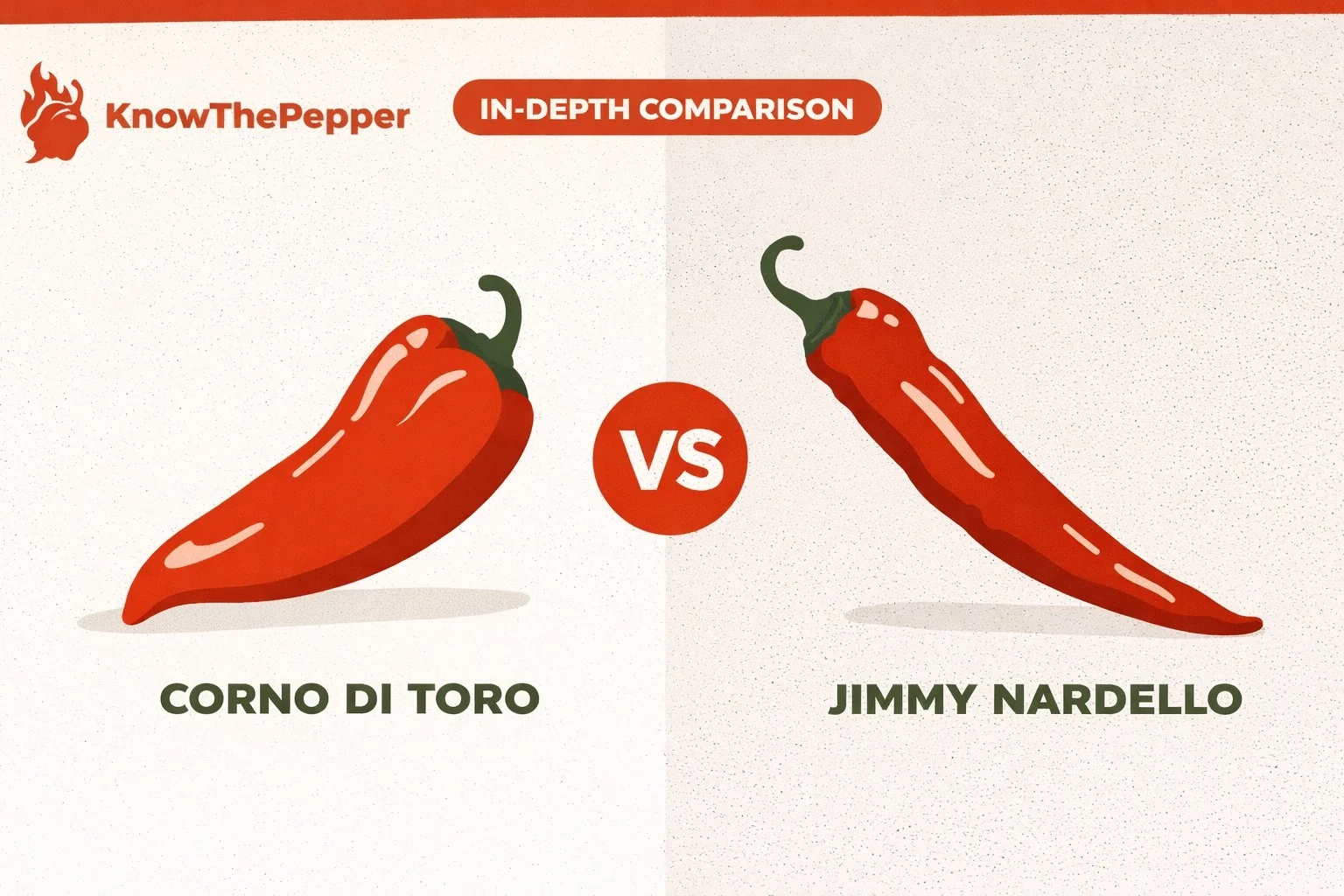 Corno di Toro vs Jimmy Nardello comparison