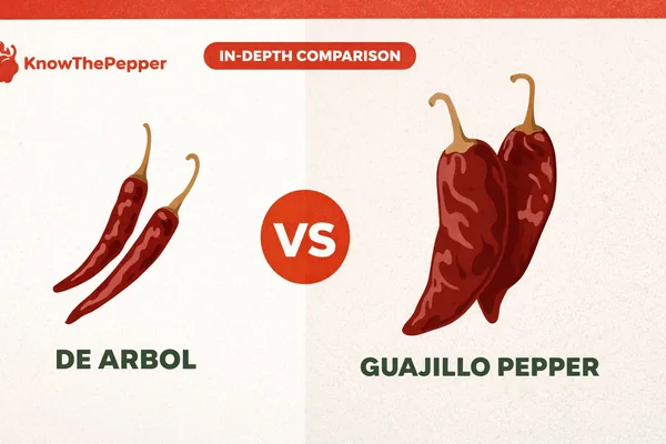 De Arbol vs Guajillo Pepper: Taste, Heat & When to Use Each