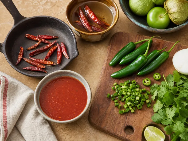 De Arbol and Serrano Pepper comparison