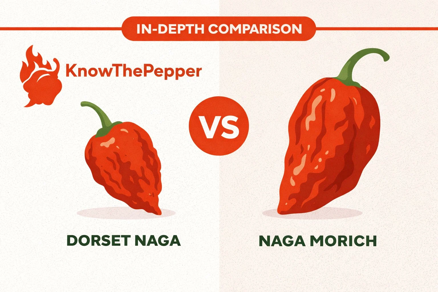 Dorset Naga vs Naga Morich comparison
