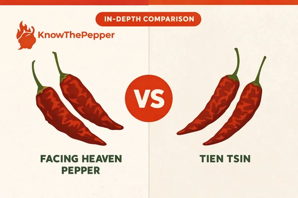 Facing Heaven Pepper vs Tien Tsin: Key Differences Explained