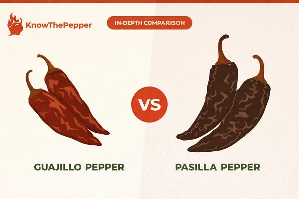 Guajillo vs Pasilla: Key Differences Compared