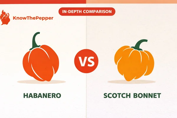 Habanero vs Scotch Bonnet – Heat & Flavor Compared