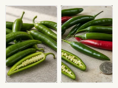 Sport Pepper vs Serrano: Pickled vs Fresh Heat