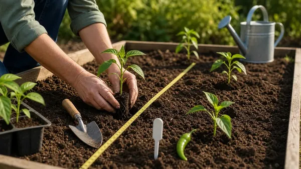 Anaheim Pepper Planting: Spacing, Depth, and First Week Care