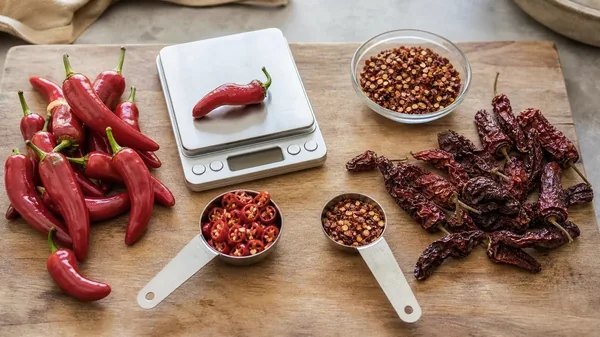 Are Dried Peppers Hotter Than Fresh? Water Loss and Heat Perception