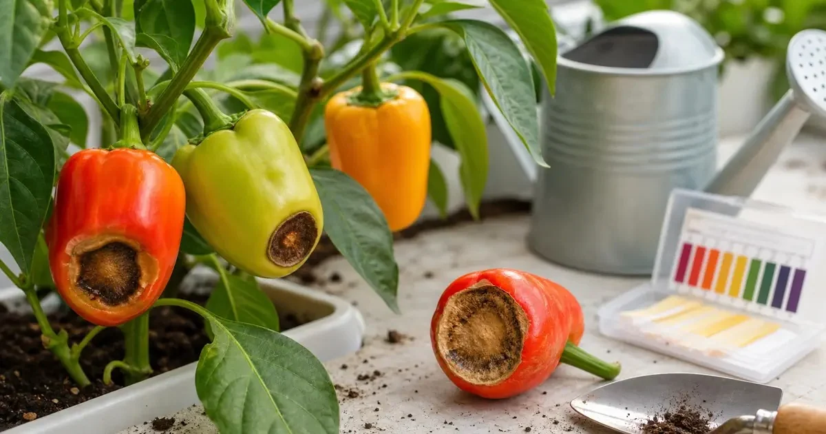 Calcium Deficiency in Pepper Plants: Signs, Causes, and Fixes - visual guide and reference