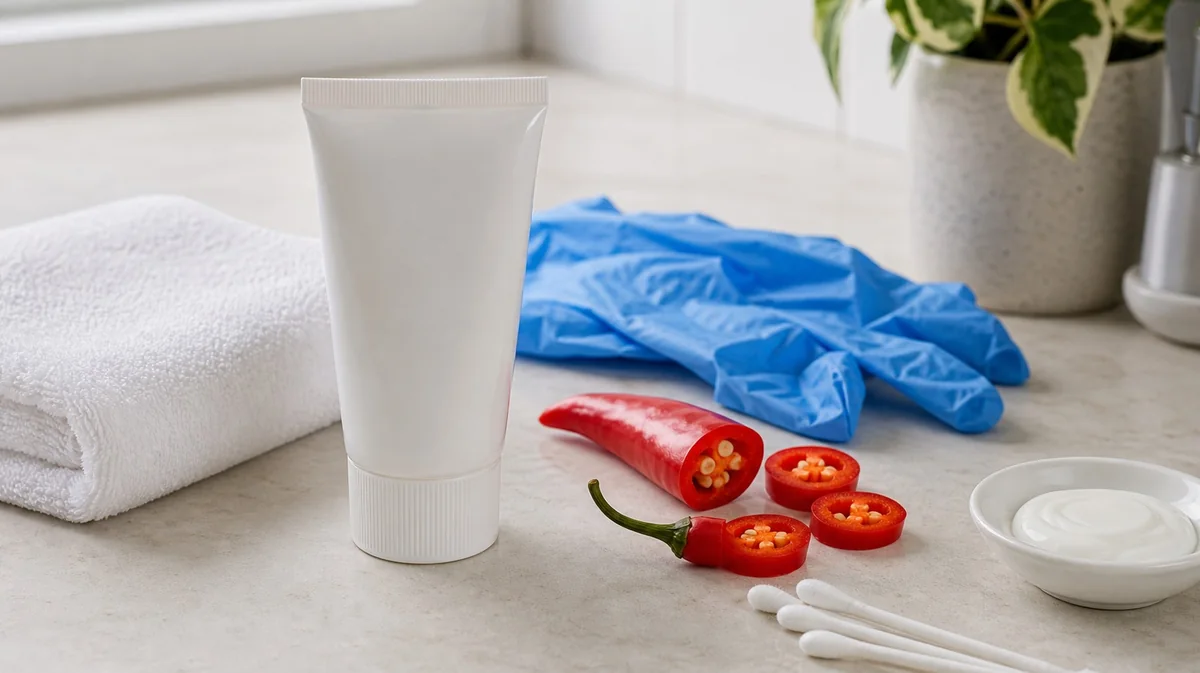 Capsaicin for Pain Relief (How It Works) - visual guide and reference