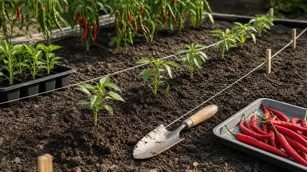Cayenne Pepper Planting: Fast Hot Pepper Setup for Beds and Pots