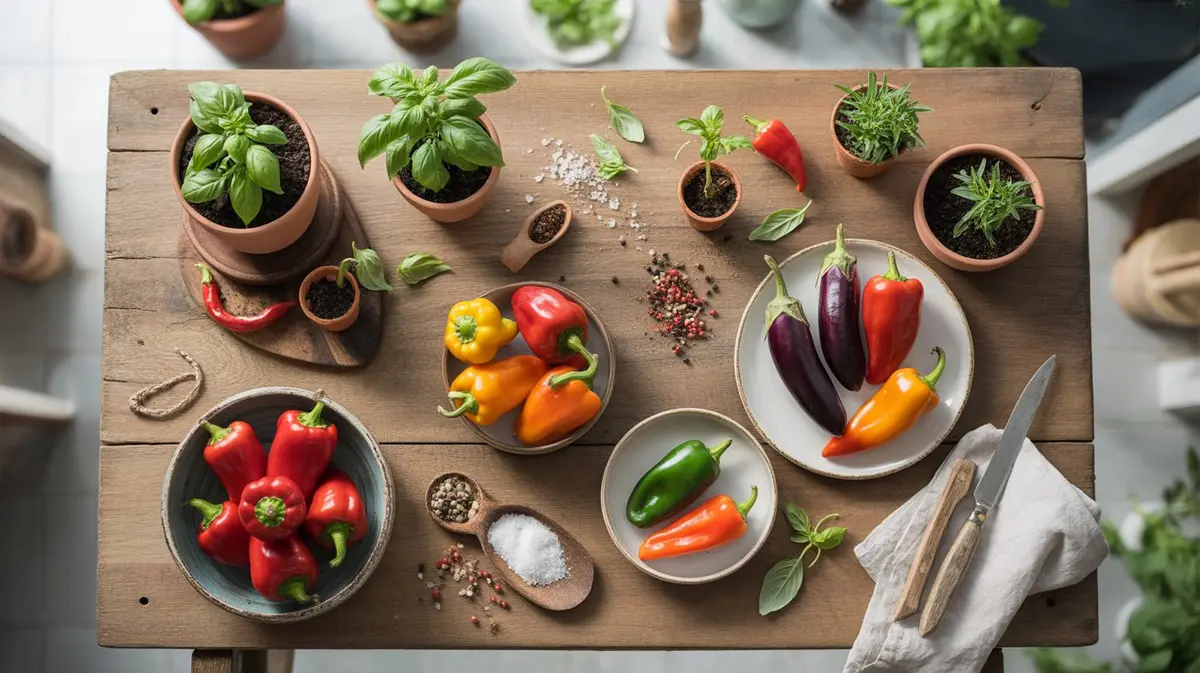 How to Grow Peppers in Pots and Containers - visual guide and reference