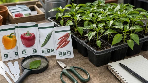 Disease-Resistant Pepper Varieties: How to Read Seed Labels