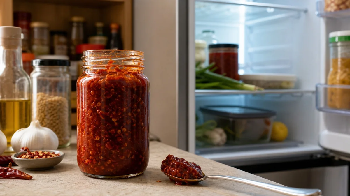 Does Chili Paste Need to Be Refrigerated? Pantry vs Fridge - visual guide and reference