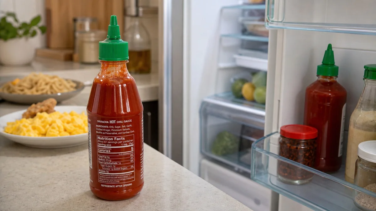 Does Sriracha Need to Be Refrigerated? Pantry vs Fridge Explained - visual guide and reference