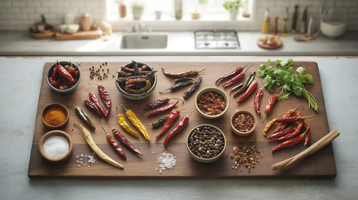 Dried Mexican Chiles Guide - visual guide and reference