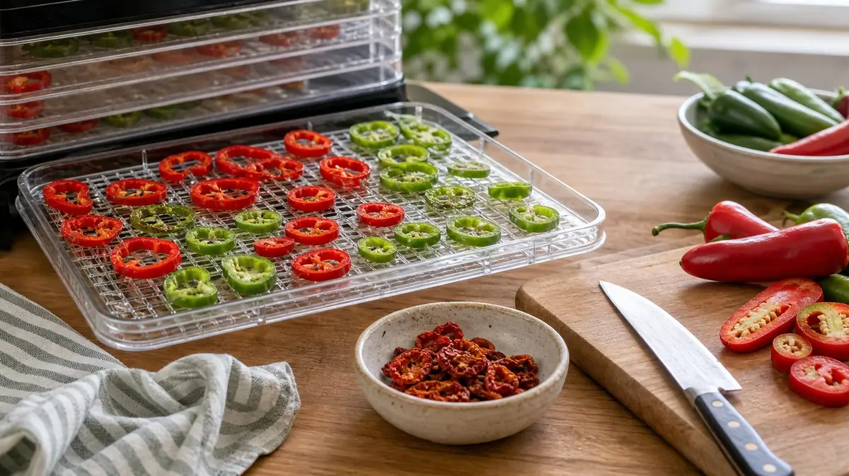 How to Dry Peppers at Home - visual guide and reference