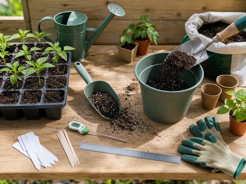 Essentials for Growing Peppers: The 7 Things That Actually Matter - visual guide and reference