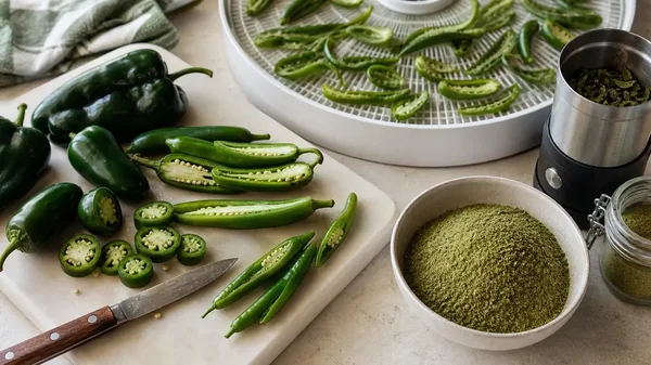 Green Chili Powder: How to Make It at Home
