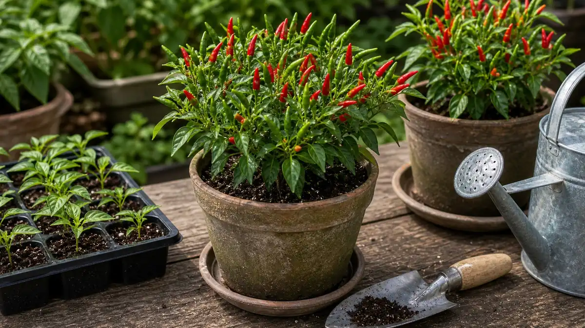 How to Grow Thai Peppers in Pots & Gardens - visual guide and reference