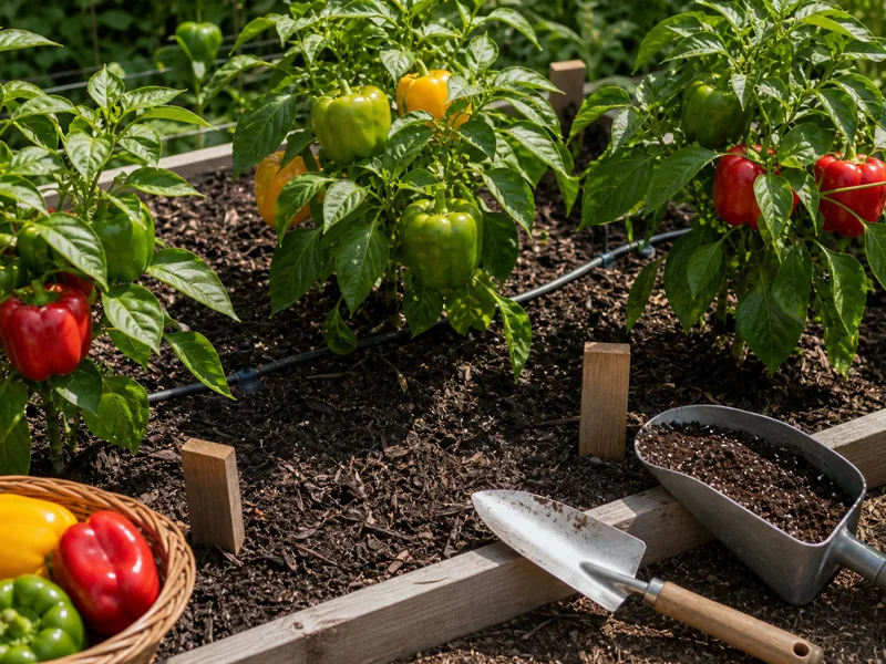 Growing Bell Peppers: Thick Walls, Fewer Drops
