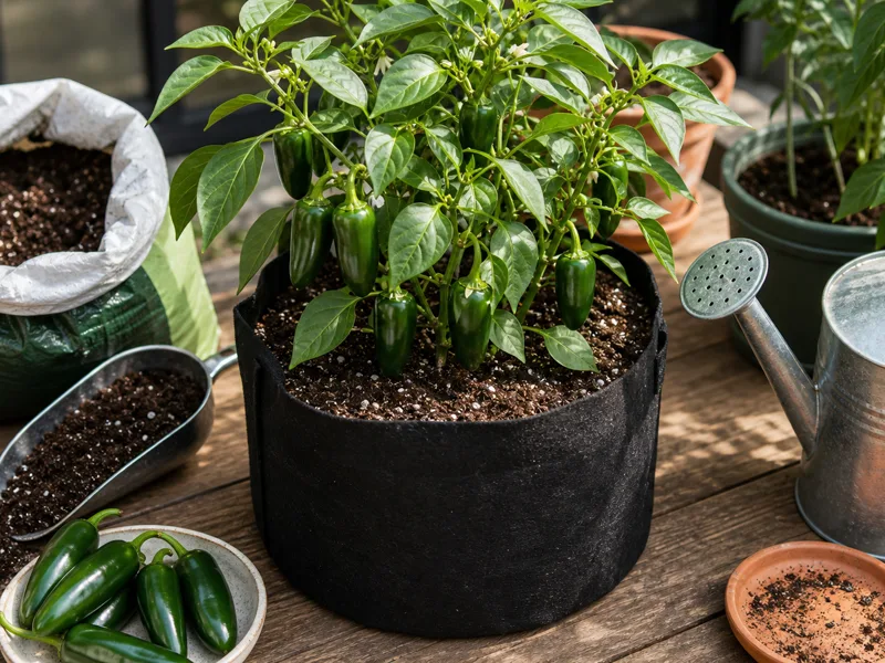 Growing Jalapeno Peppers in Pots That Keep Producing