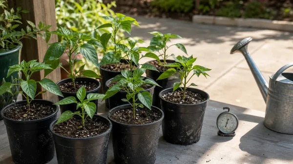 Hardening Off Pepper Plants Without Sunburn or Transplant Shock