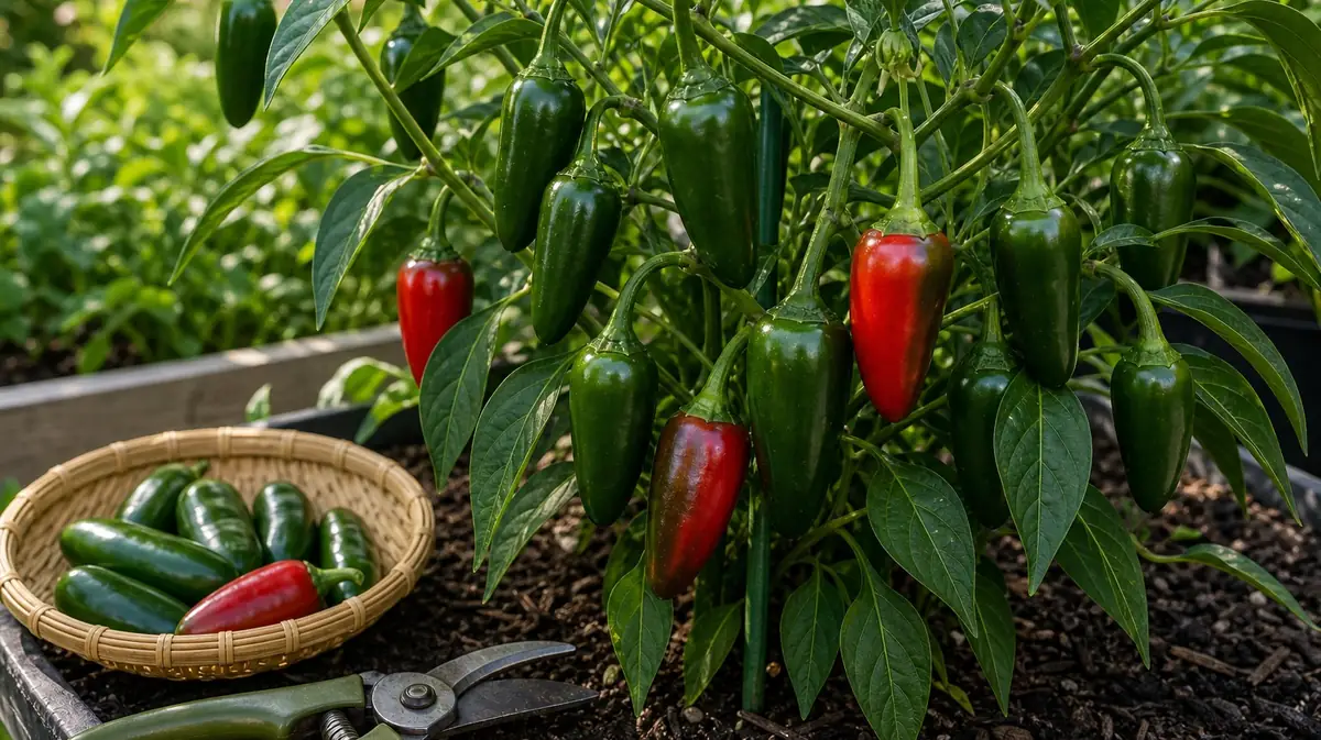 Harvesting Jalapenos: Green, Corked, or Red - visual guide and reference
