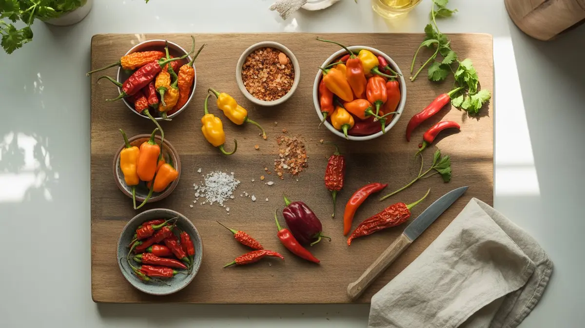 Hottest Peppers in the World - visual guide and reference