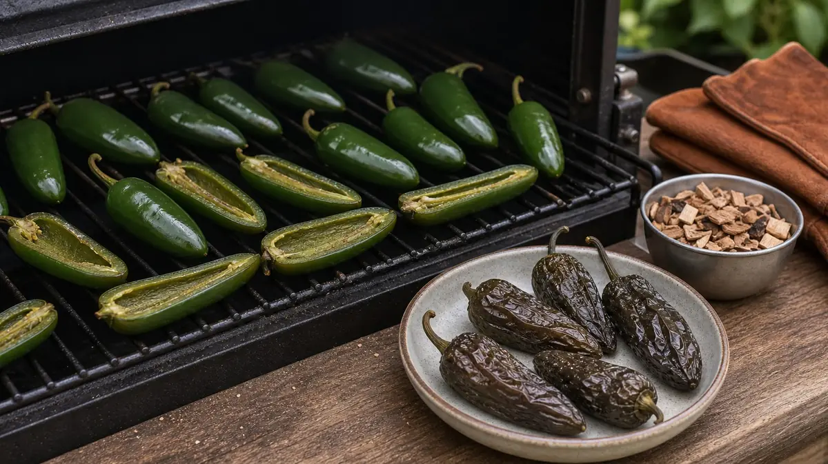How to Smoke Jalapeños (Make Your Own Chipotles) - visual guide and reference