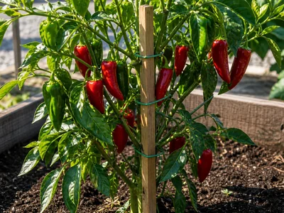 How to Stake Pepper Plants