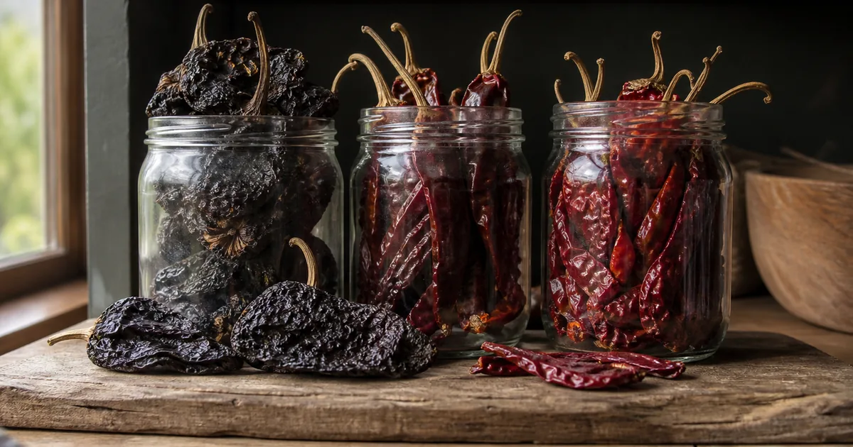 How to Store Dried Peppers Without Losing Flavor