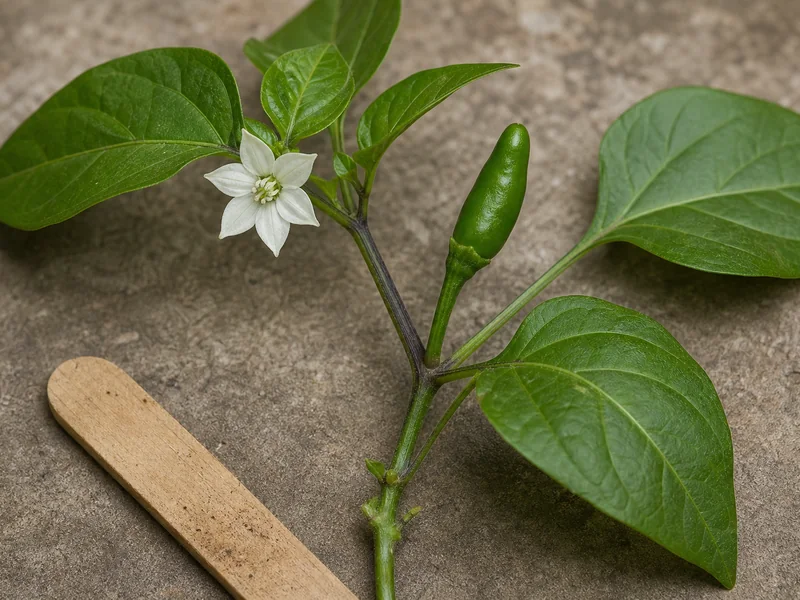 Identifying Pepper Plants Before They Fruit - visual guide and reference