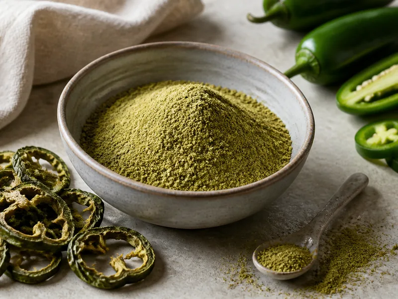 Jalapeno Powder: How to Make and Use Green Chile Heat - visual guide and reference