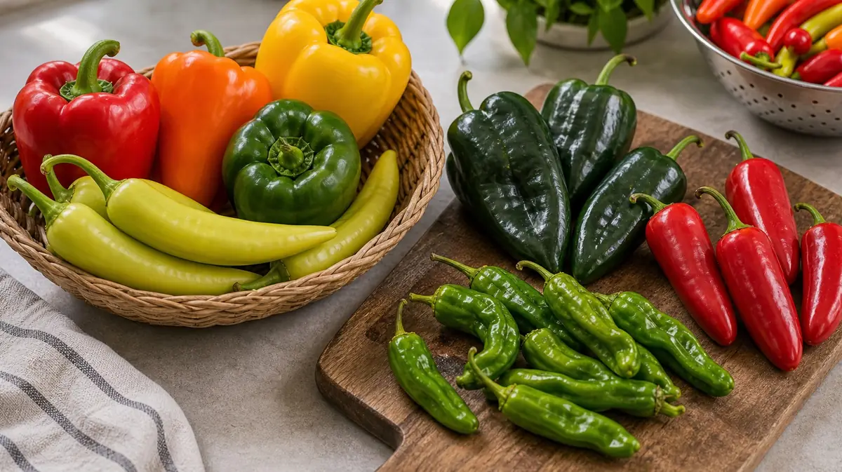 Mild Peppers for Beginners: 10 to Try First - visual guide and reference