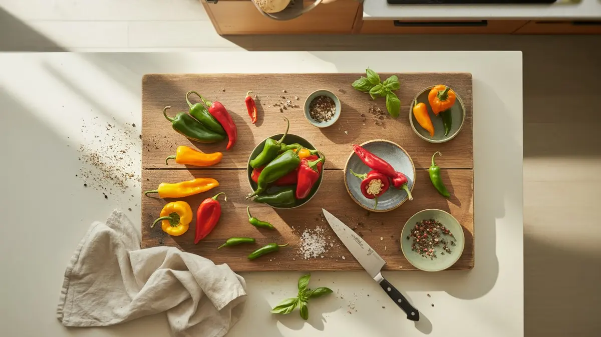 Pepper Growing Calendar - visual guide and reference