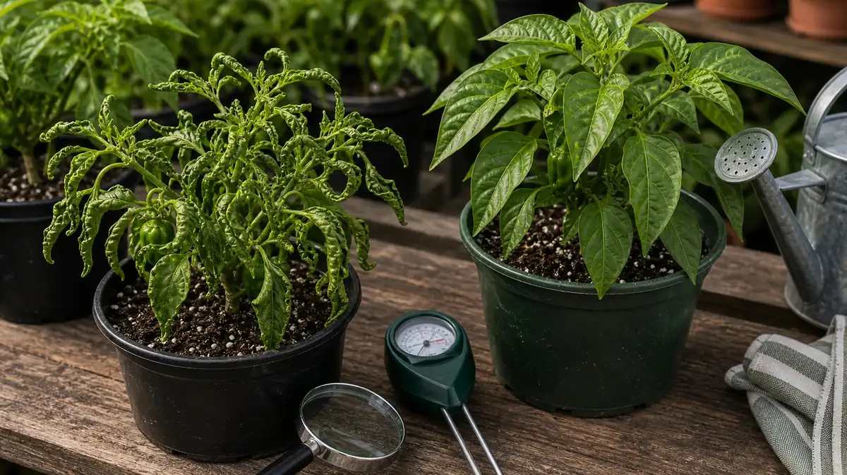 Pepper Plant Leaves Curling: 7 Causes & Fixes - visual guide and reference