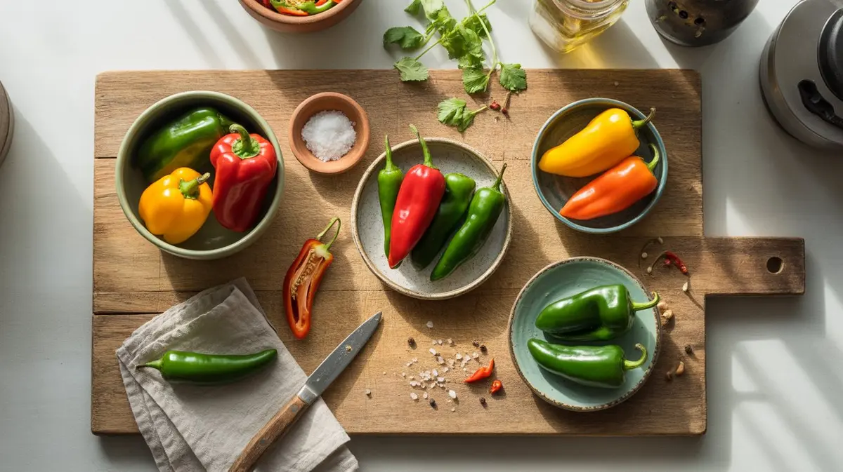 Pepper Species Guide (5 Domesticated) - visual guide and reference